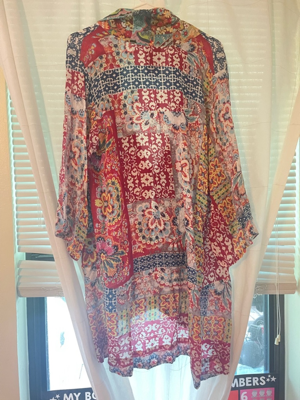 Johnny Was Patchwork Kimono - Picture 4 of 4